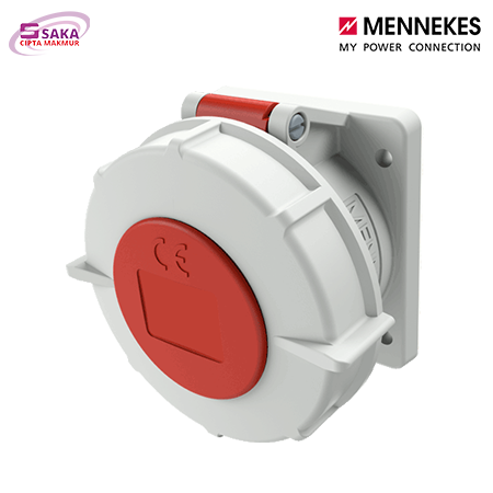 PANEL MOUNTED RECEPTACLE WITH TWINCONTACT 1814