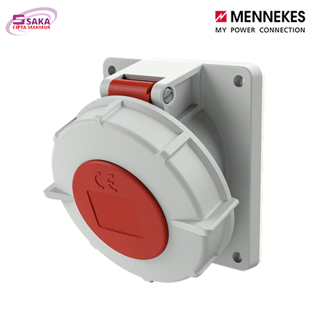 PANEL MOUNTED RECEPTACLE WITH TWINCONTACT 1808